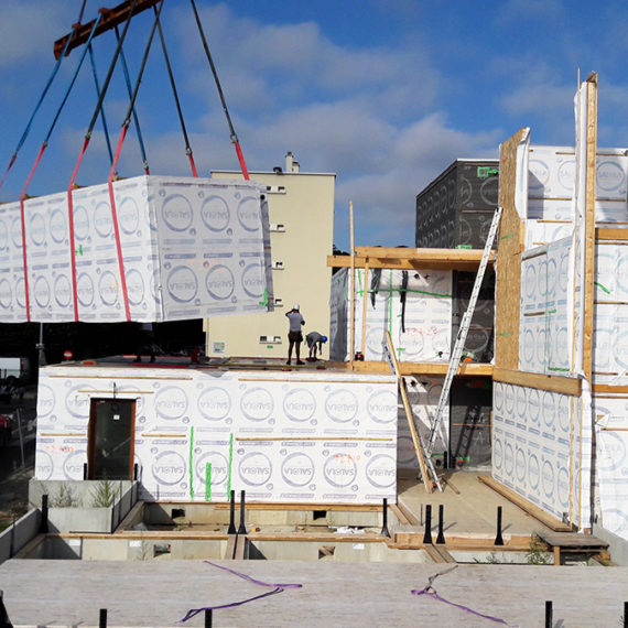 livraison modules pandora construction modulaire
